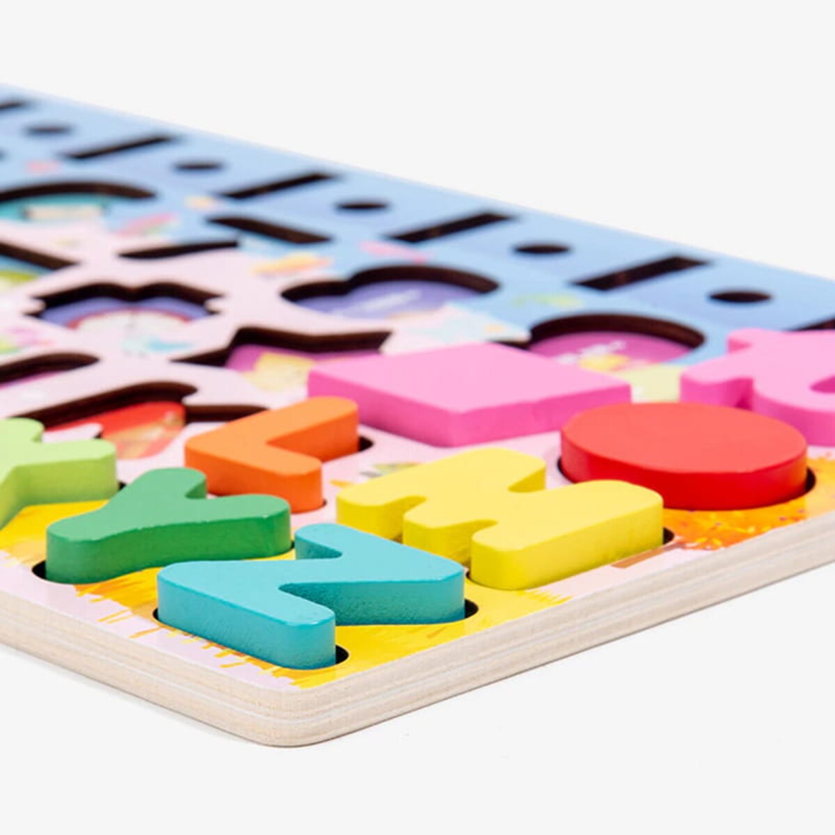 Tablica edukacyjna Montessori - Wesołe podwórko