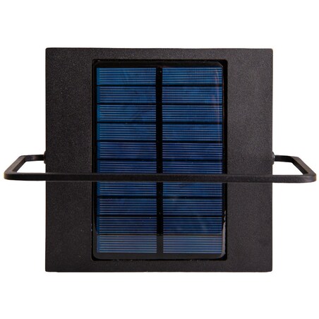 Solarna LAMPA ogrodowa 3180922 Nave metalowa OPRAWA zewnętrzna przenośna outdoor IP44 czarna