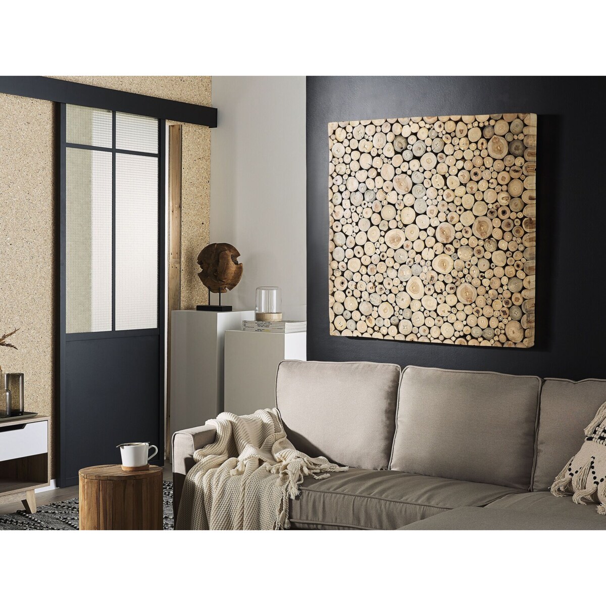 Drewniana dekoracja ścienna TWIG