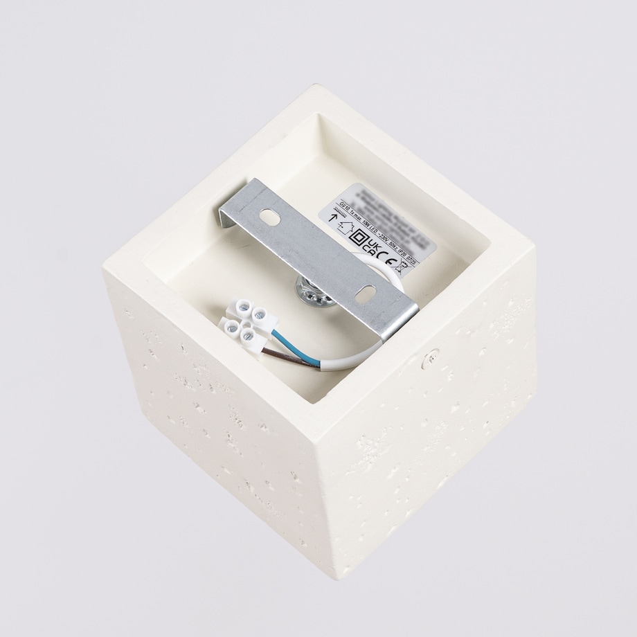 Plafon QUAD beton beżowy