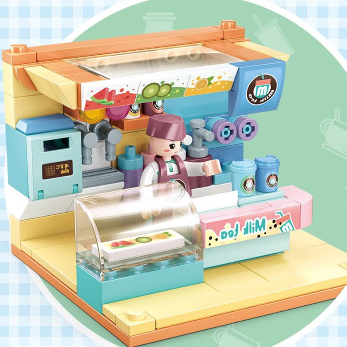 SOK BAR - mini pokoik klocki - Sluban - 108 elementów