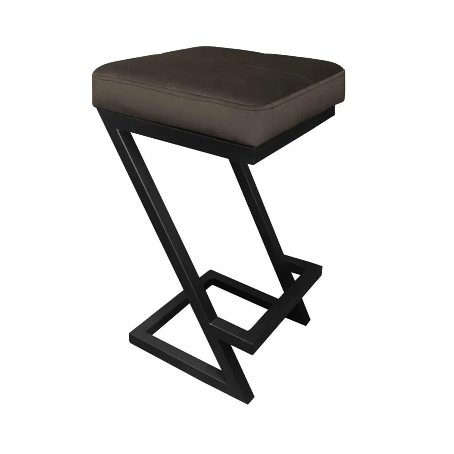 Hoker niski ZAZU VELVET brązowy