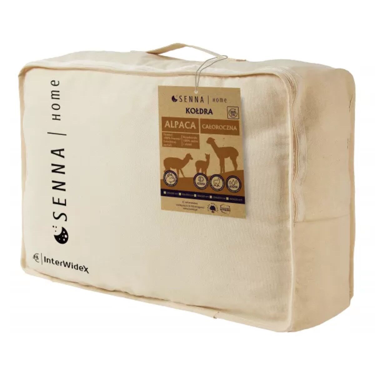 Kołdra całoroczna 200x200 ALPACA Senna Home