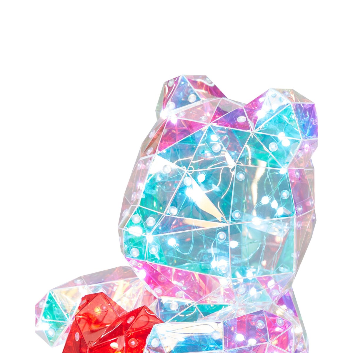 Dekoracja Smart LED z apilkacją miś wielokolorowa RIGEL