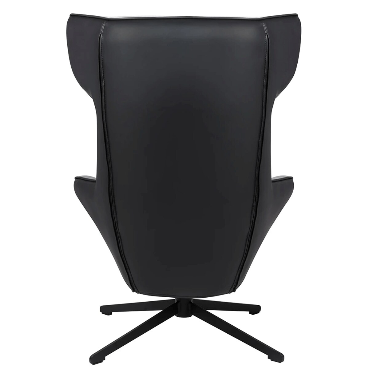 Welurowy fotel obrotowy Vita Velvet MSE011000309.41 czarny, King Home