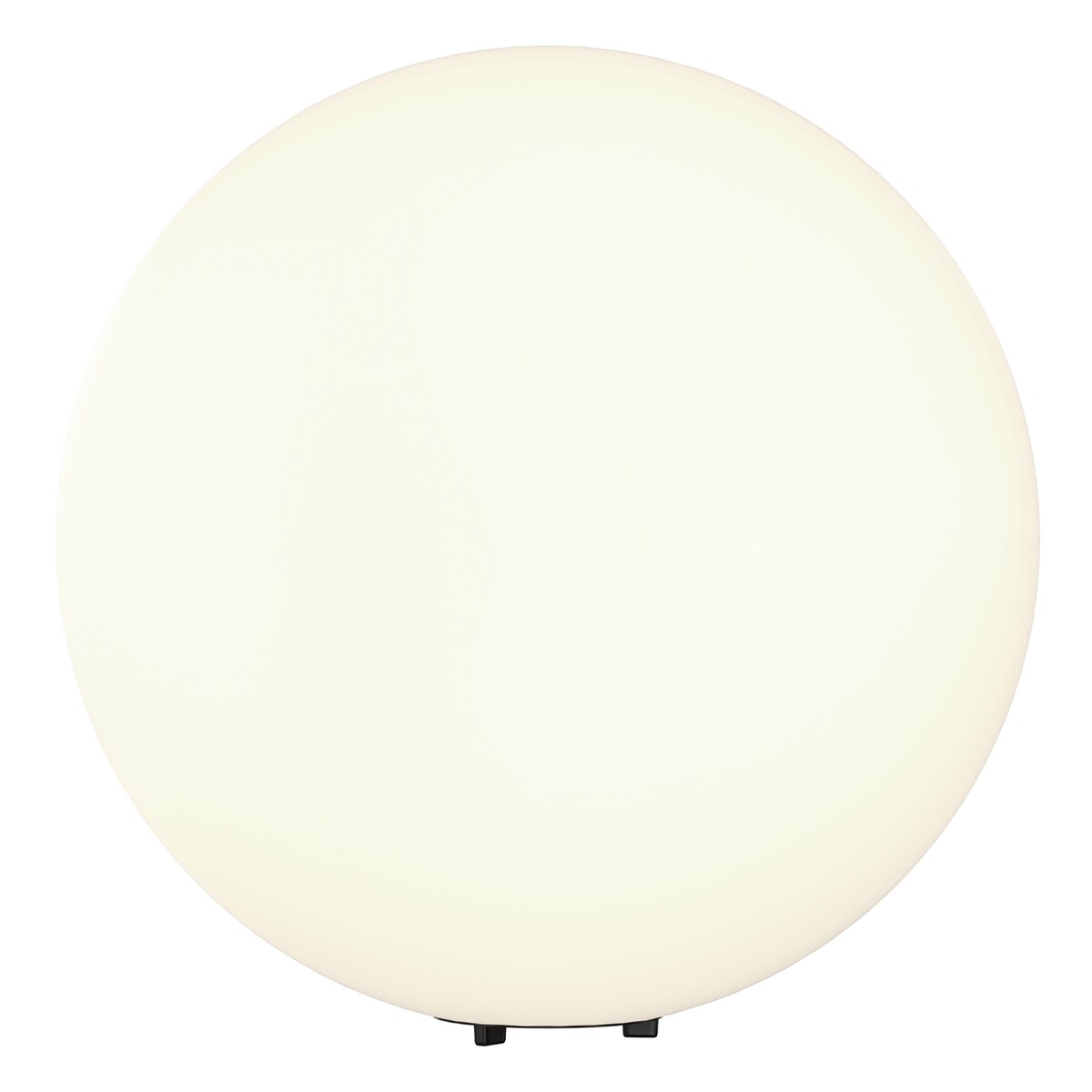Zewnętrzna lampa do ogrodu Erda O594FL-01W1 kula biała
