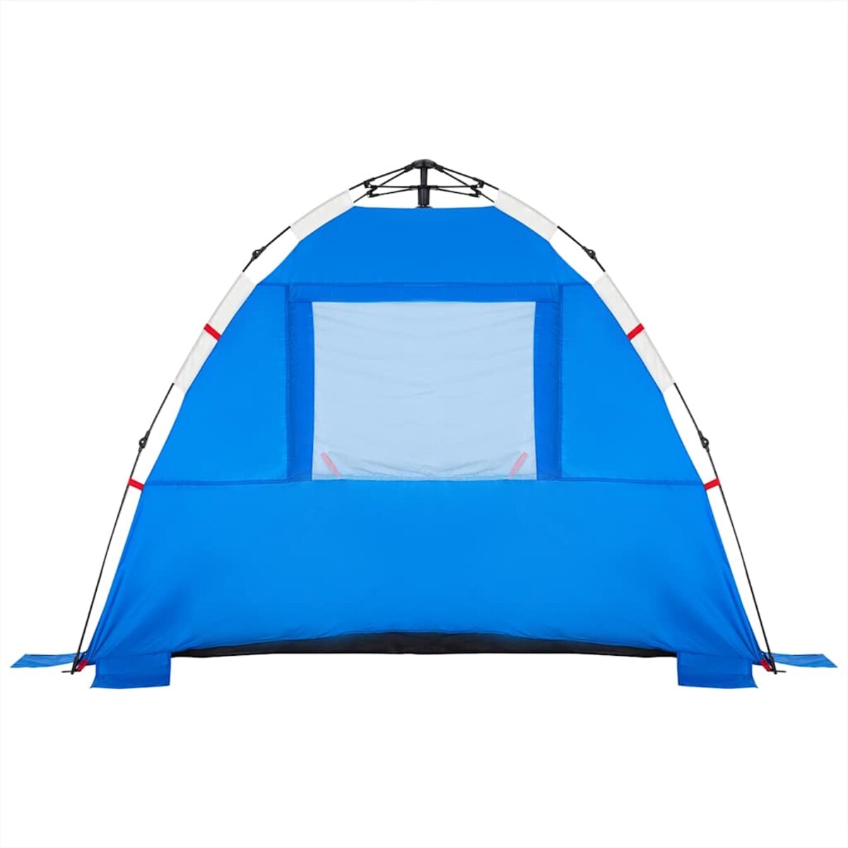 vidaXL Namiot plażowy, 3-os, lazurowy, szybko rozkładany, wodoszczelny