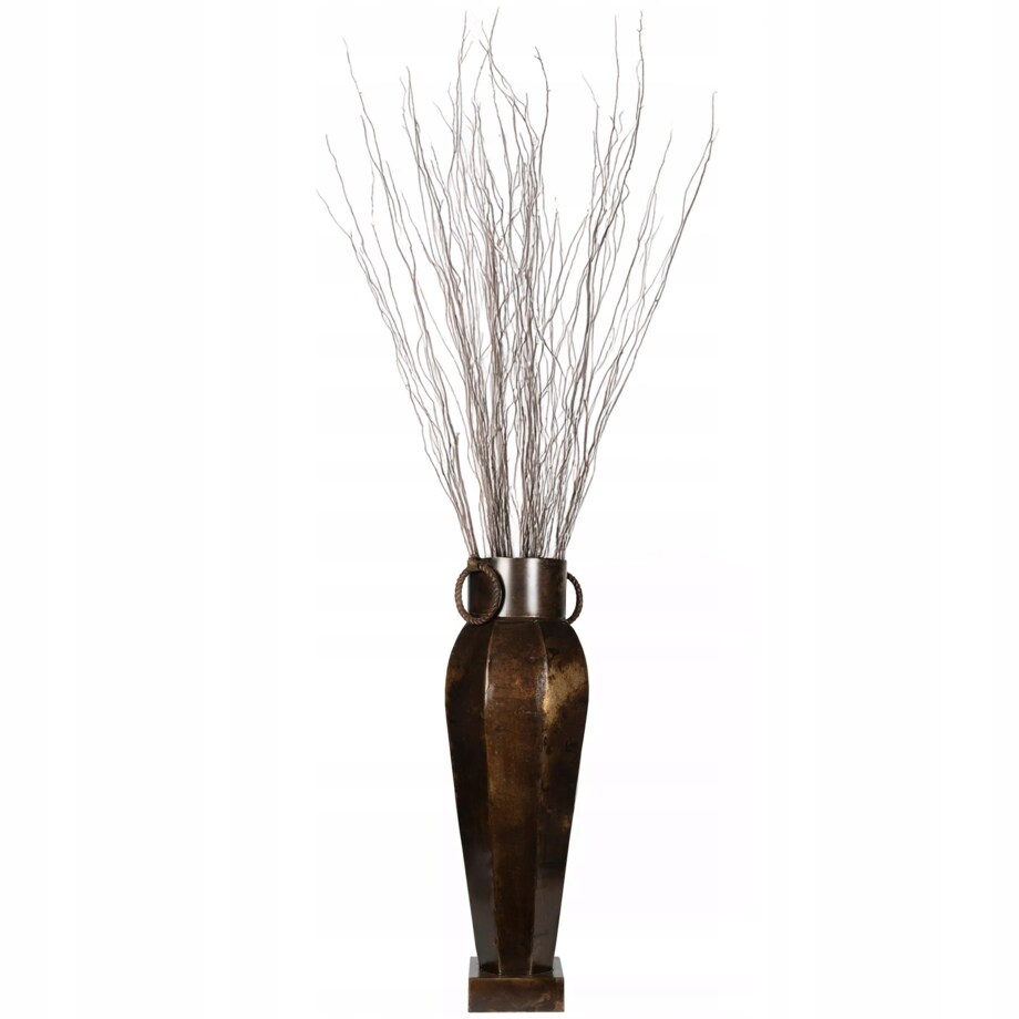 WAZON PODŁOGOWY WYSOKI 64cm DUŻY DO SALONU DOMU RETRO LOFT NA GAŁĘZIE