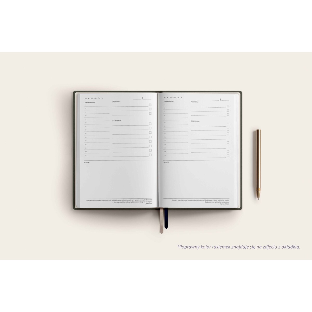 Organizer BIZNESOWY. Flower