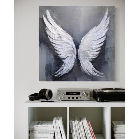 Feeby Obraz na płótnie, Skrzydła Retro Vintage 50x50