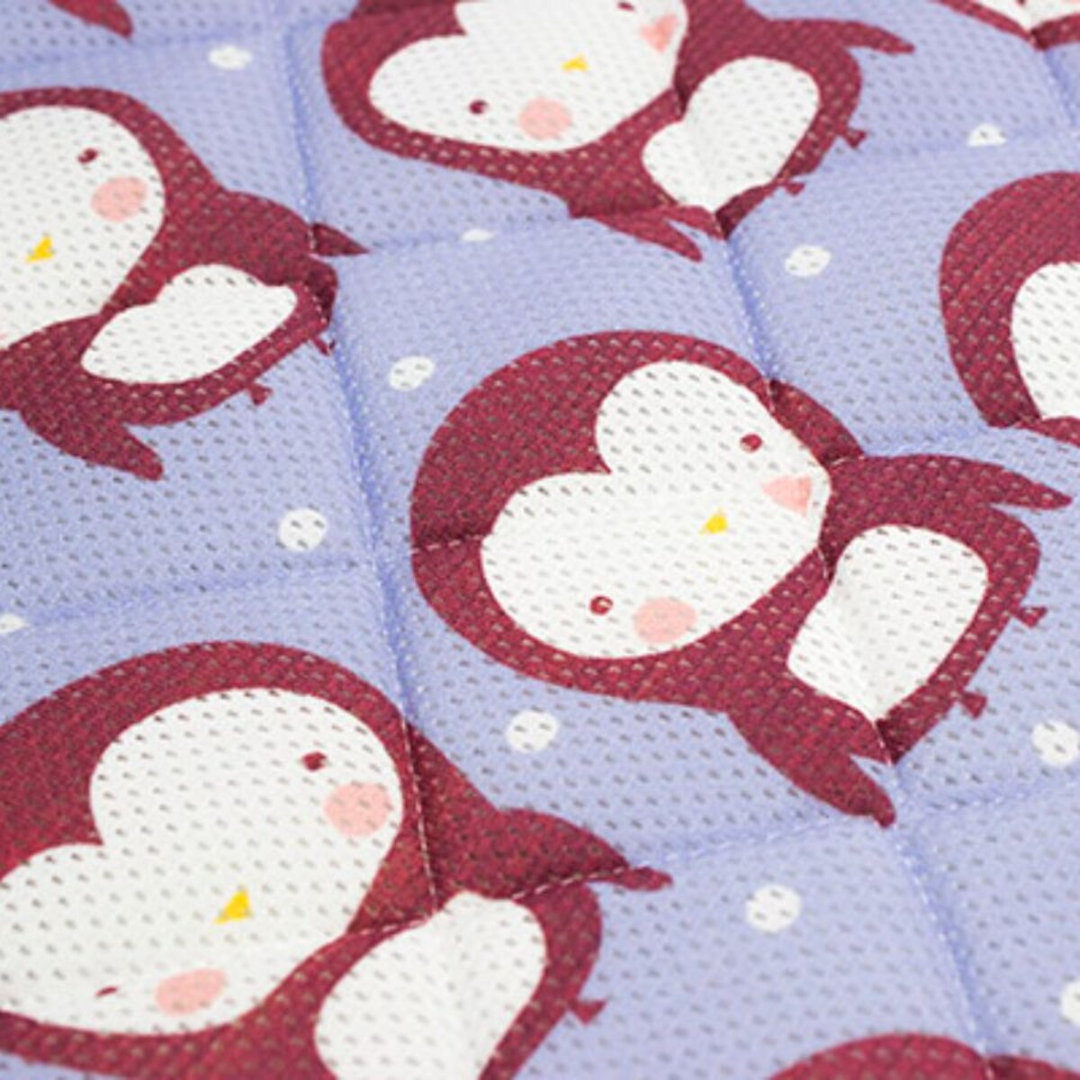 Top na materac 120x60 cm ochraniacz - DREAM Pingwiny