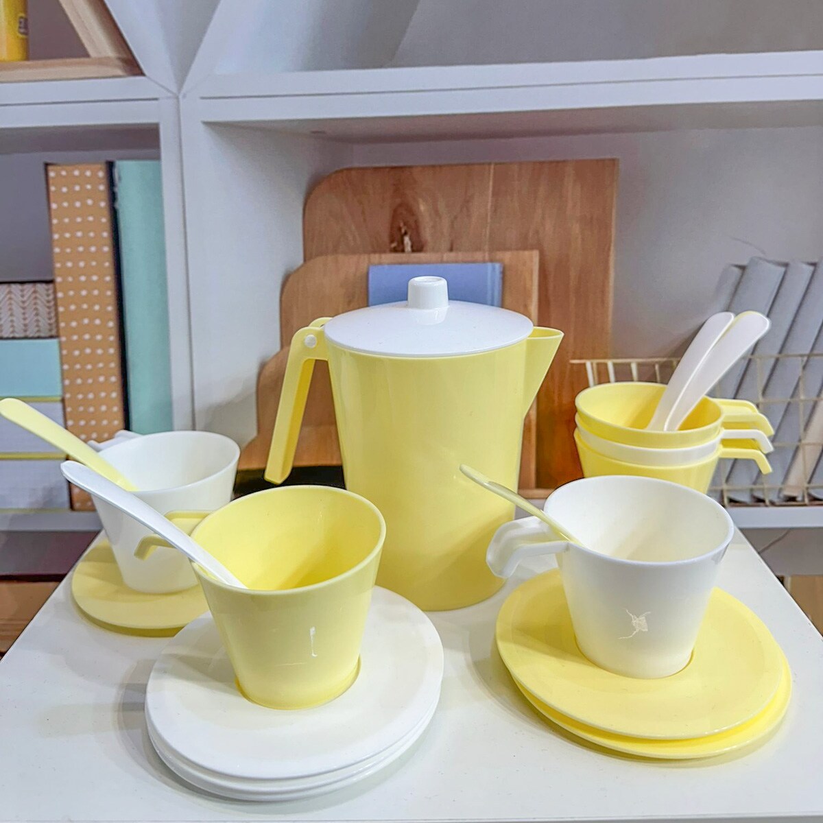 Słoneczny Poranek Serwis kawowy 19 el.