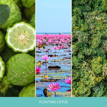 Home Inspiration świeca średnia FLOATING LOTUS