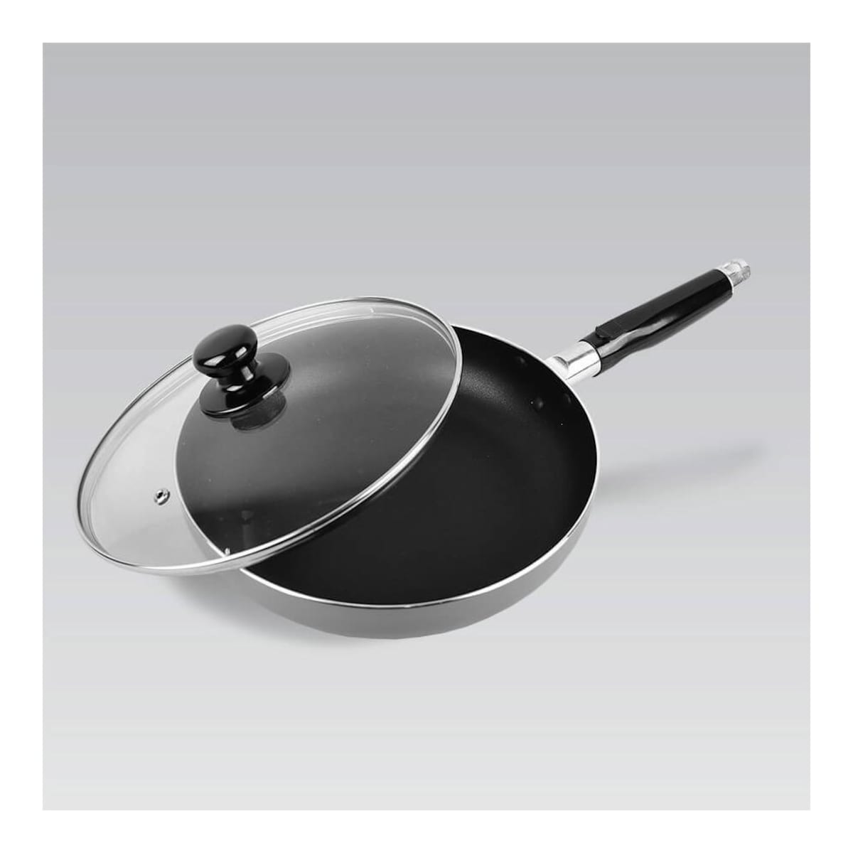 Maestro patelnia nieprzywierająca z pokrywką 18cm MR120018
