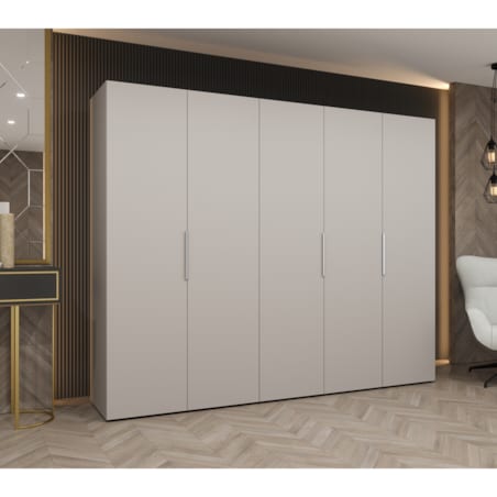 Szafa uchylna otwierana MARBELLA 1 250 wys. 202 cm Kaszmir + u. Kaszmir