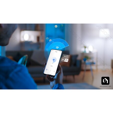 inteligentna żarówka led wb c37 e14 wi-fi 6,5w