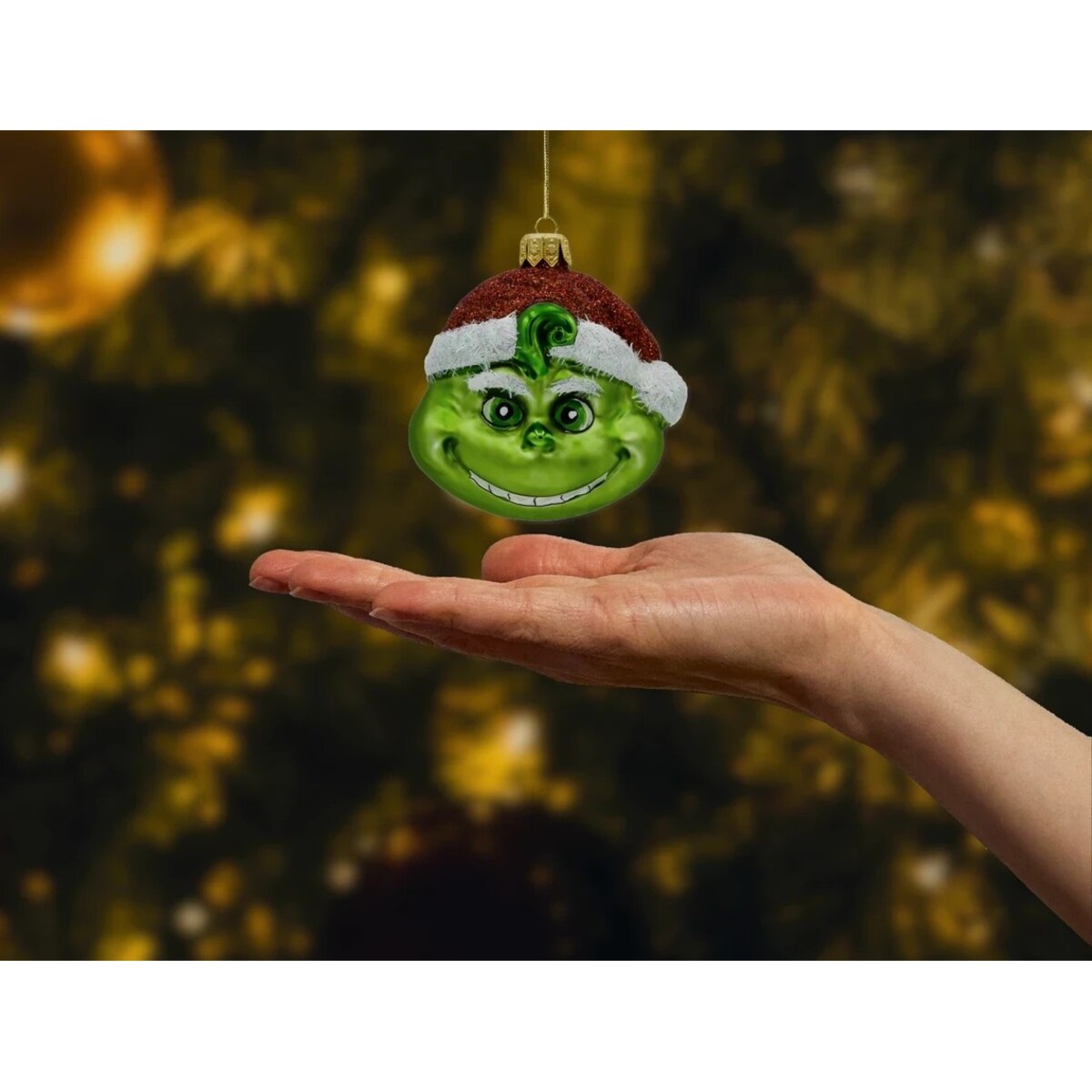 Bombka choinkowa: Uroczy urwis Grinch