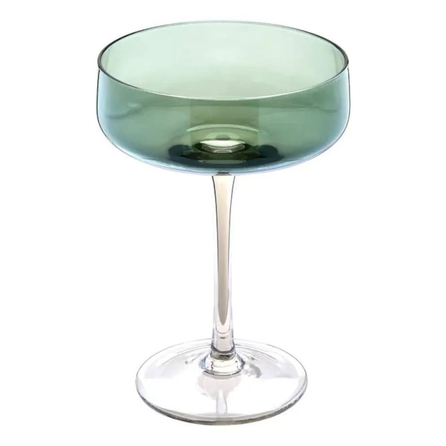 Zestaw 6 kieliszków do szampana Lucia, 250 ml, wielokolorowe