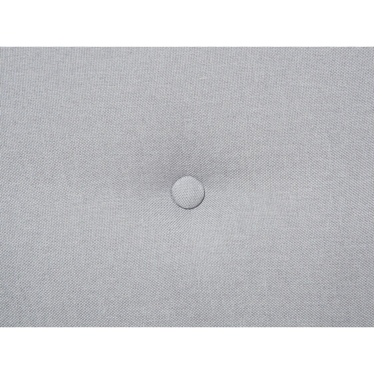 Łóżko tapicerowane 160 x 200 cm jasnoszare SAVERNE