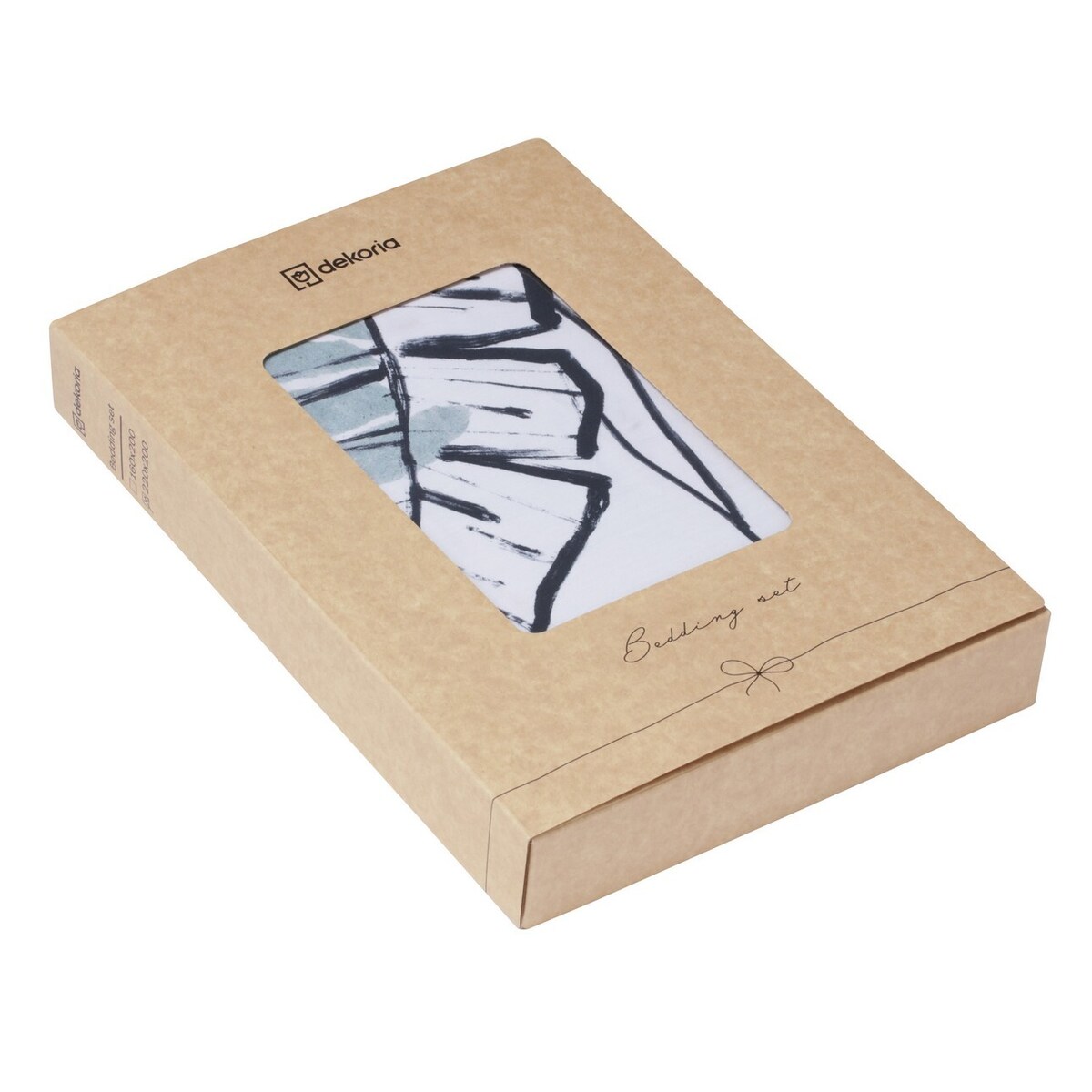 Komplet pościeli bawełnianej Monstera Leaves 220x200cm, 220 x 200 cm