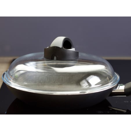 Szklana pokrywka z regulacją pary - 32 cm