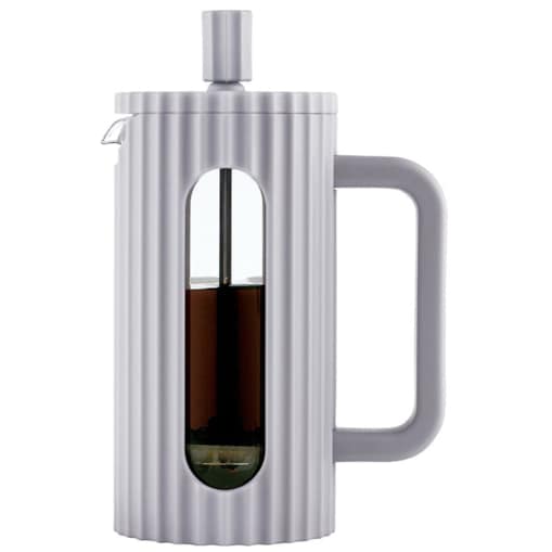 Zaparzacz do herbaty kawy szklany French Press 350 ml szary KLAUSBERG
