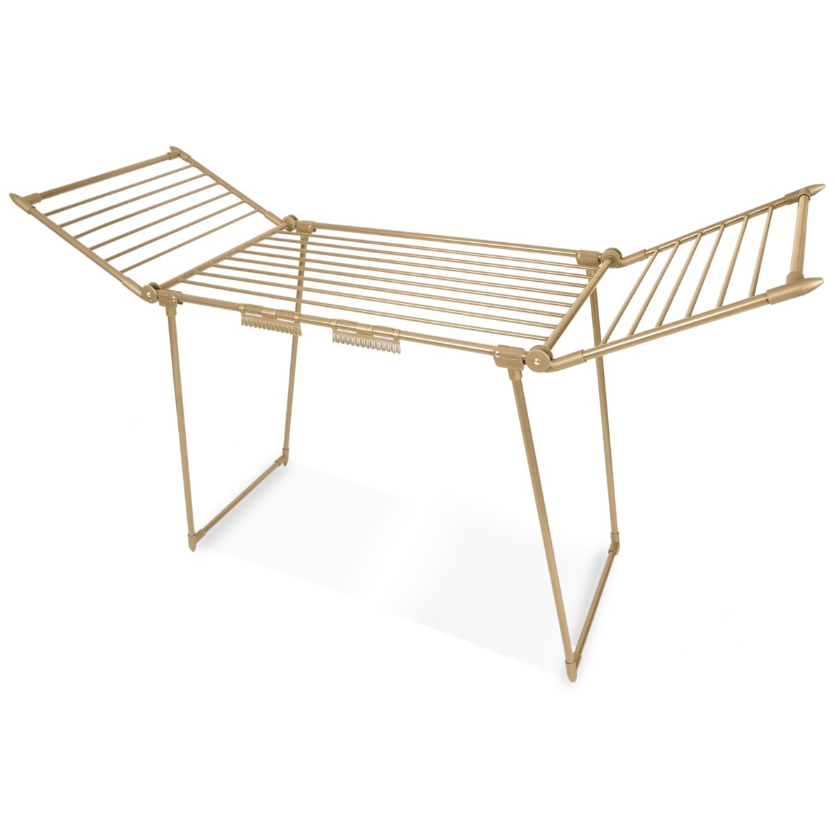 Suszarka na pranie stojąca rozkładana Debora złota Massido