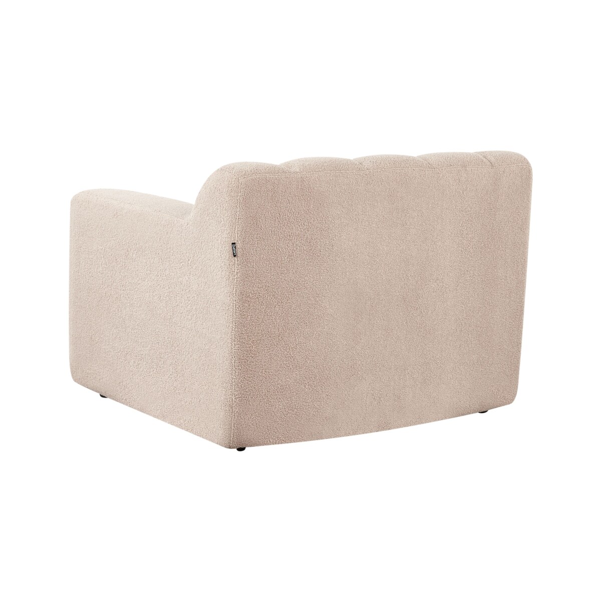 Fotel AGERUP Boucle Beżowoszary