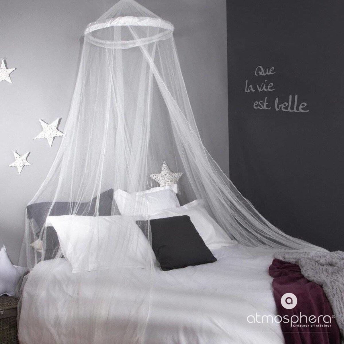 Baldachim Sky Moskitiera nad łóżko, 60 x 250 cm