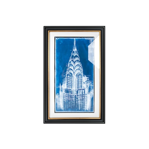 Obraz CHRYSLER ART DECO 69,5 x 114,5 cm