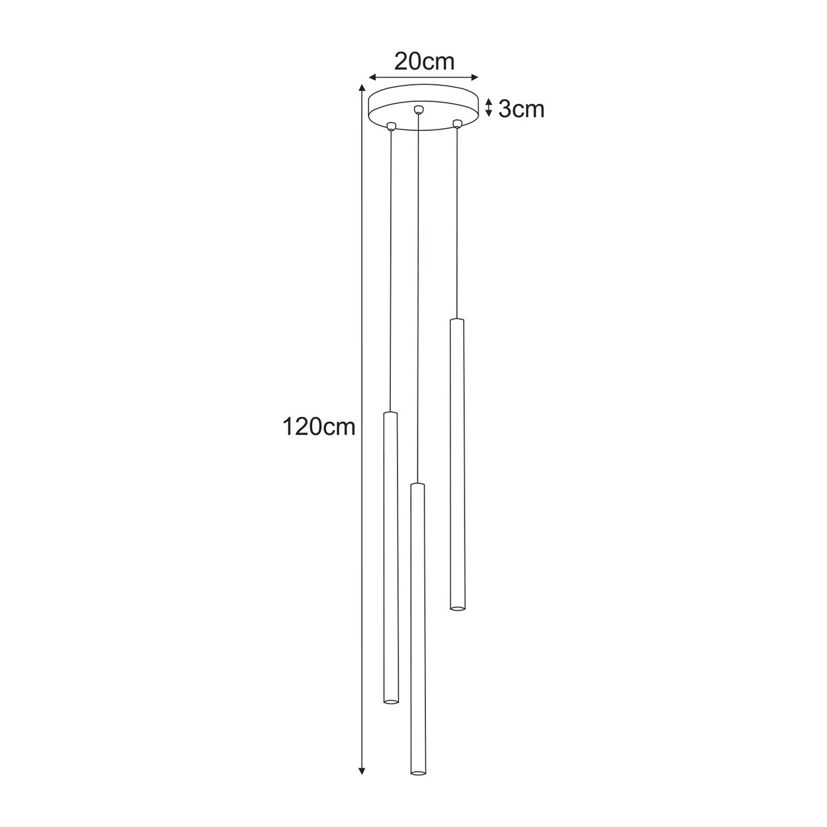 Lampa wisząca K-5836 z serii SUNO