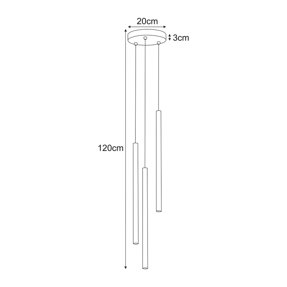 Lampa wisząca K-5836 z serii SUNO
