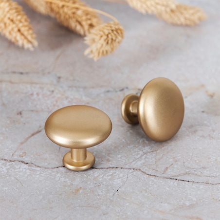Gałka do mebli złota uchwyt meblowy 28 mm