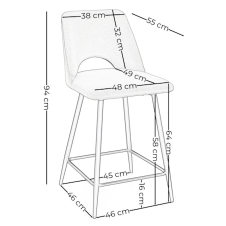 HOKER TAPICEROWANY WELUROWY DO SALONU JADALNI BAROWY NOWOCZESNY ORO GRANATOWY