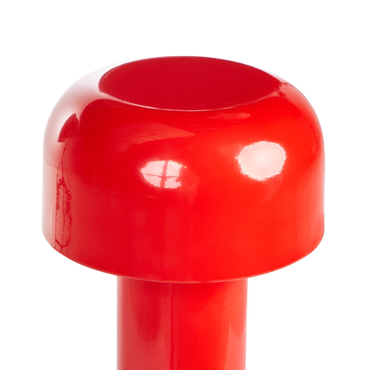 Bezprzewodowa lampa stołowa LED BESOS Ze ściemniaczem Metal Czerwony