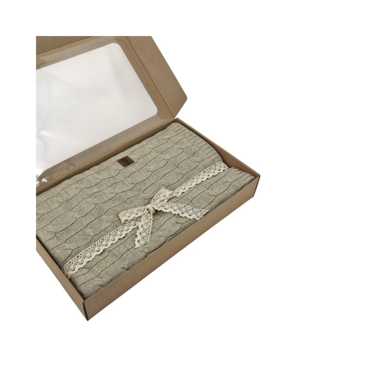 Koc dzianinowy kaszmir 200x220 cm – VERONA200 LATTE