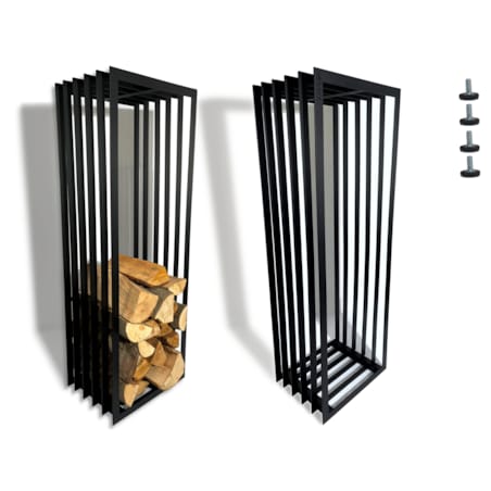 Stojak na drewno kominkowe Metal Art