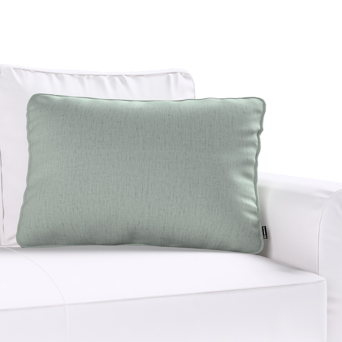 Poszewka Gabi na poduszkę prostokątna 60x40 jasny szary