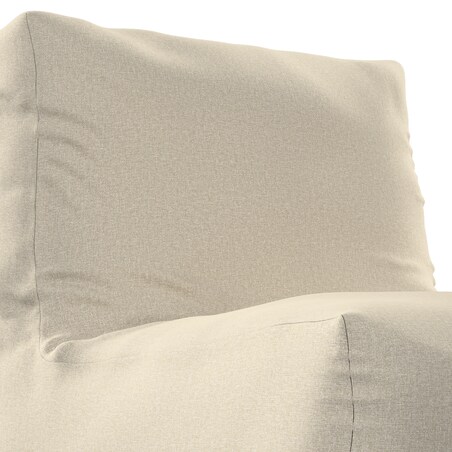 Pufa - fotel, szaro-beżowy, 67 x 31 x 75 cm, Amsterdam