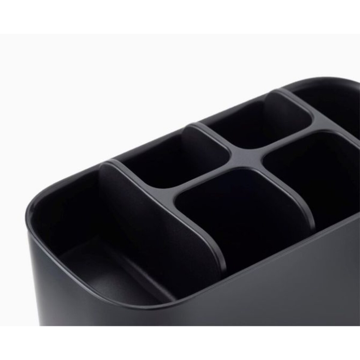 Pojemnik na szczoteczki L (czarny) EasyStore Joseph Joseph