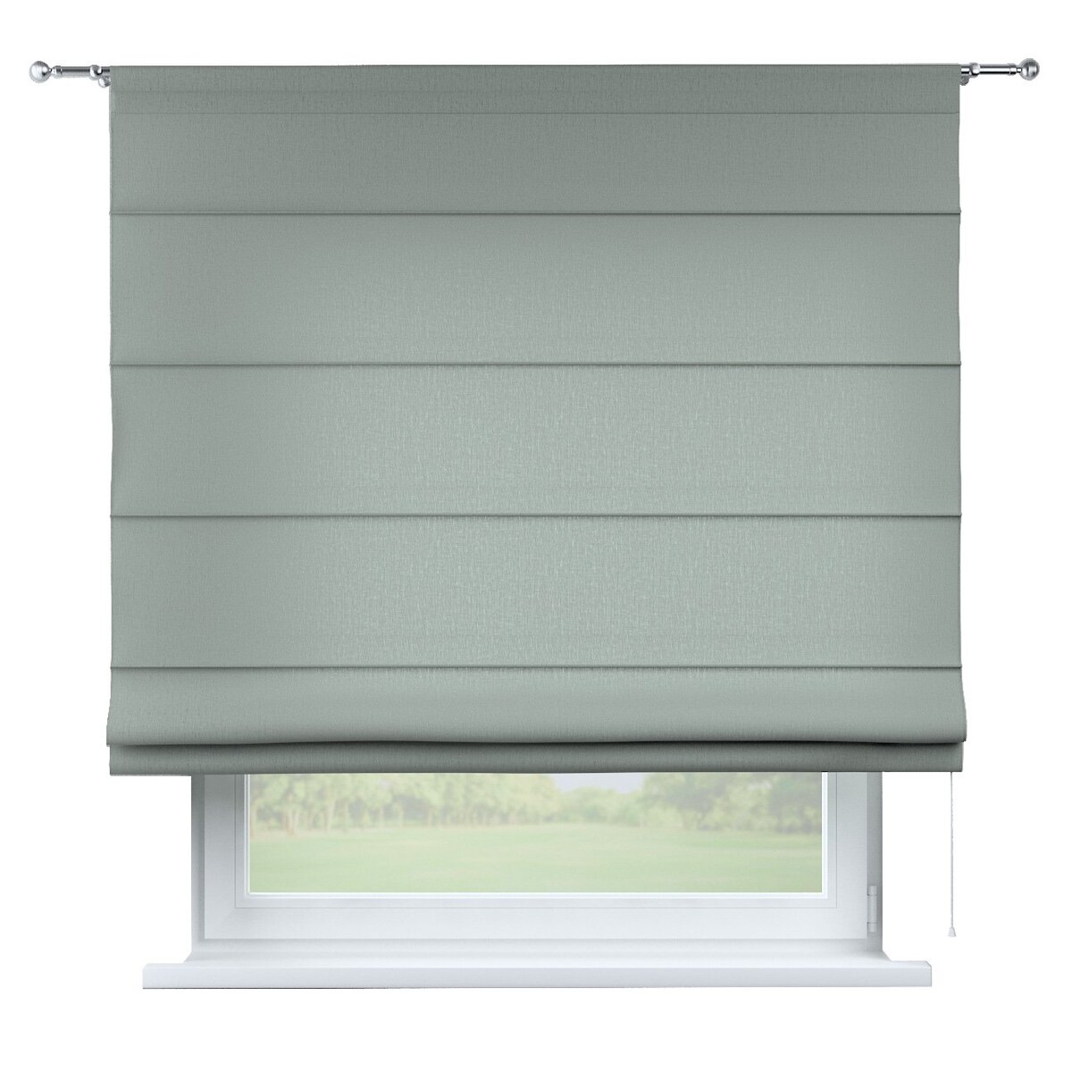 Roleta rzymska Torino, jasny szary, Linen