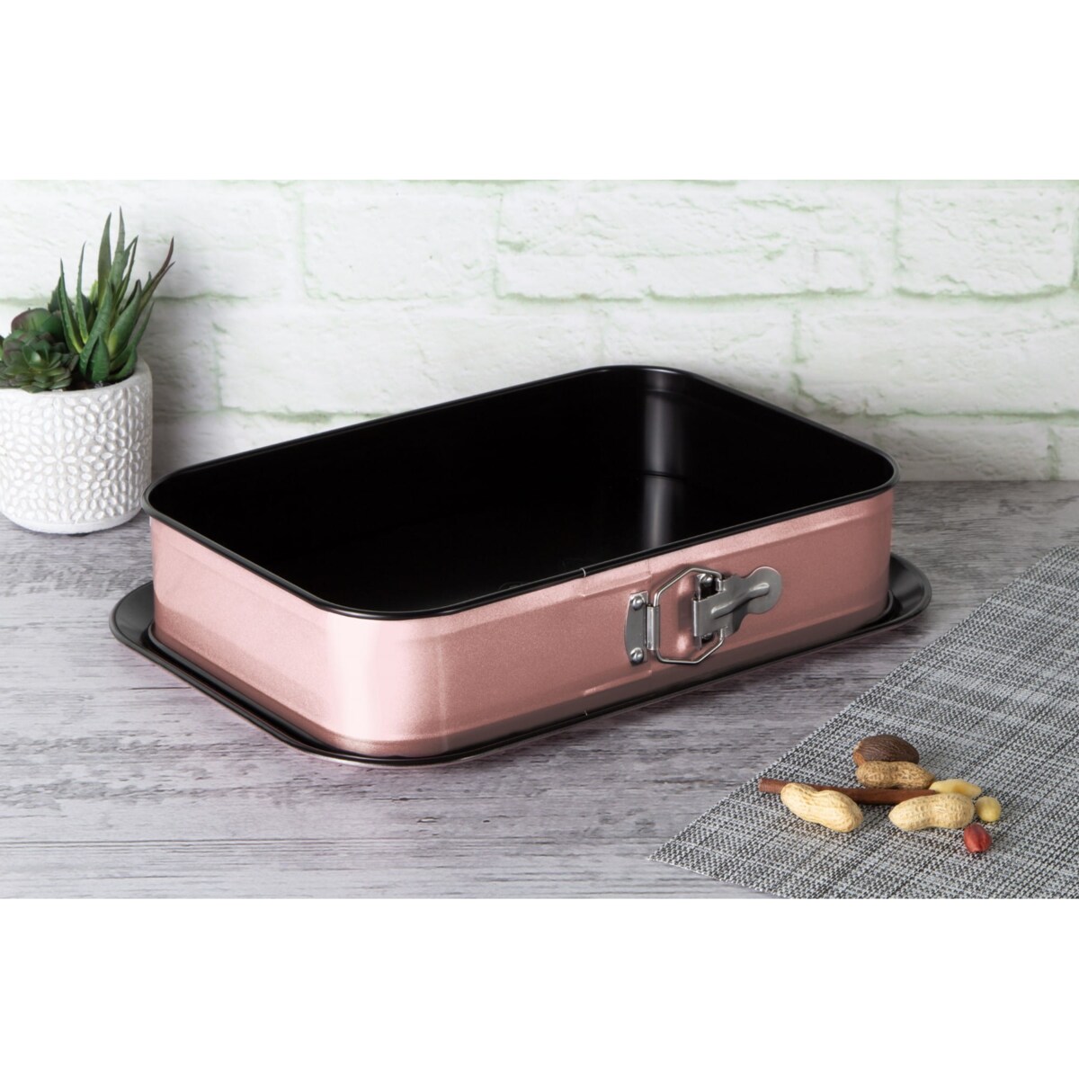 Forma blacha do pieczenia ciasta otwierana 39x27x7.5cm BERLINGER HAUS i-Rose