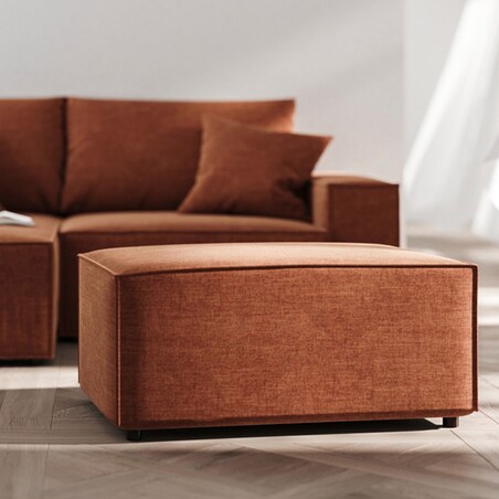 Melow Puf - pomarańczowy