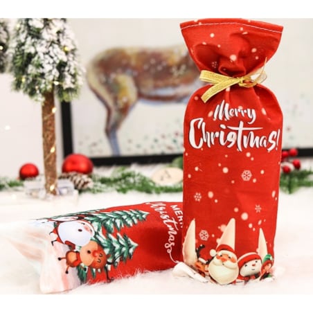 Pokrowiec Ozdoba Na Butelkę Skrzat Krasnal Ubranko