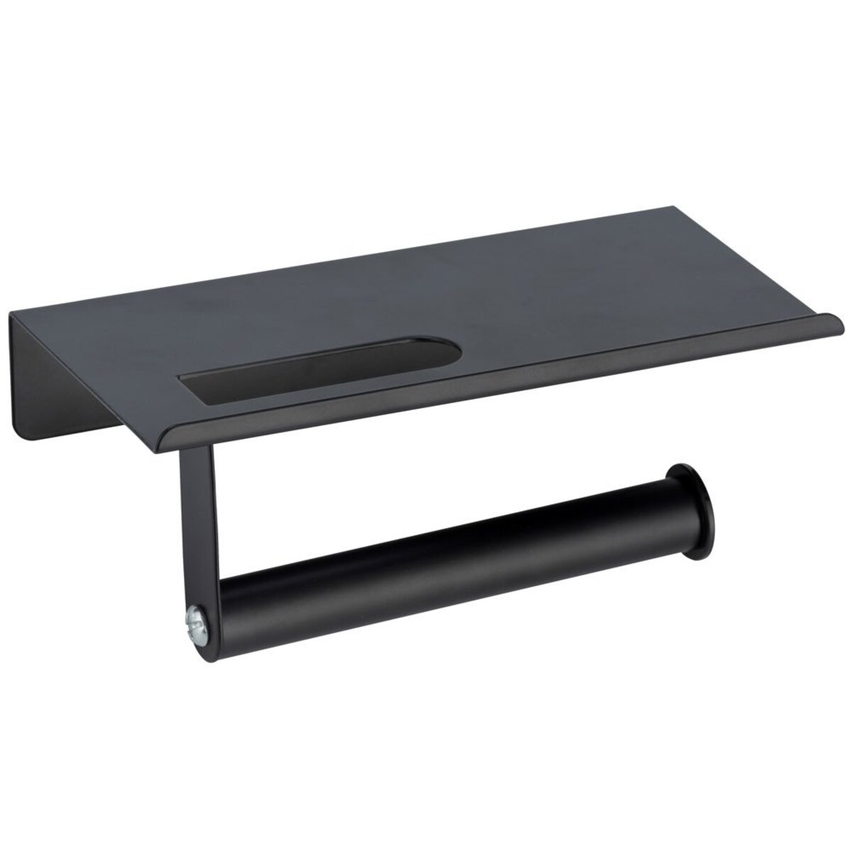 Uchwyt na papier toaletowy z półką na komórkę