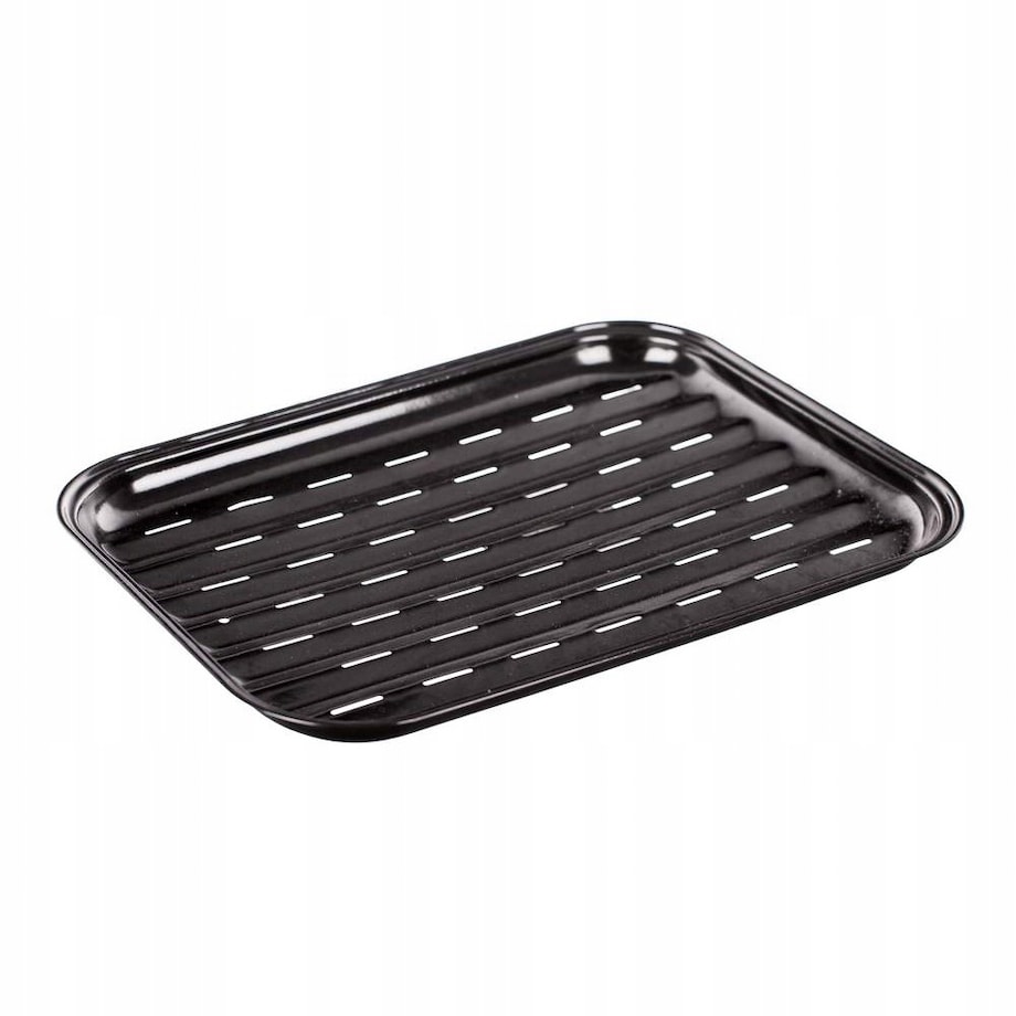 BLACHA TACKA GRILLOWA emaliowana 35x24cm na grill jedzenie kiełbaski piknik