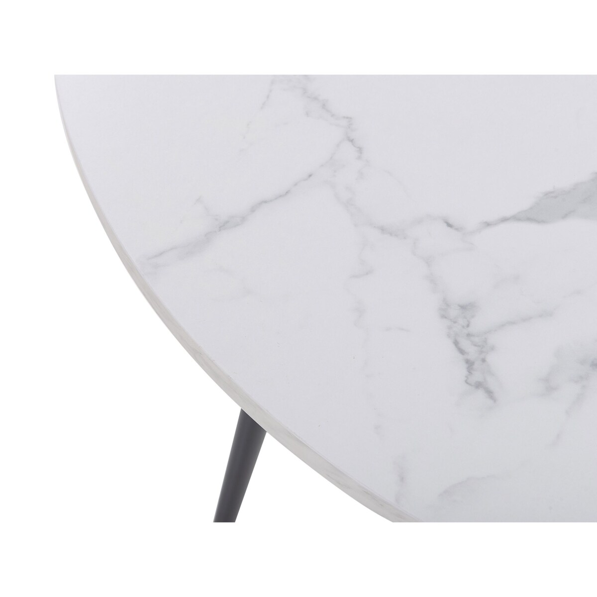 Stół do jadalni ODEON Biały 120 cm 120 cm