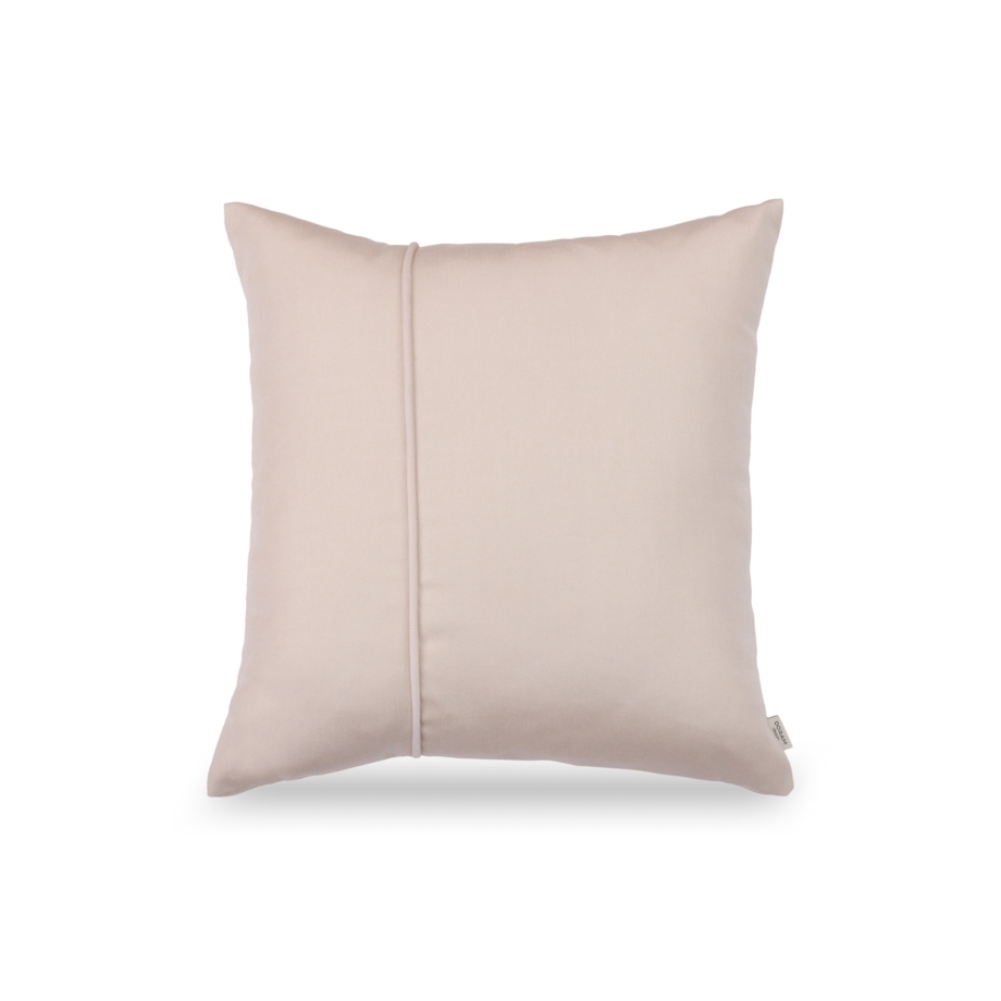 Poduszka dekoracyjna Kremowy welur