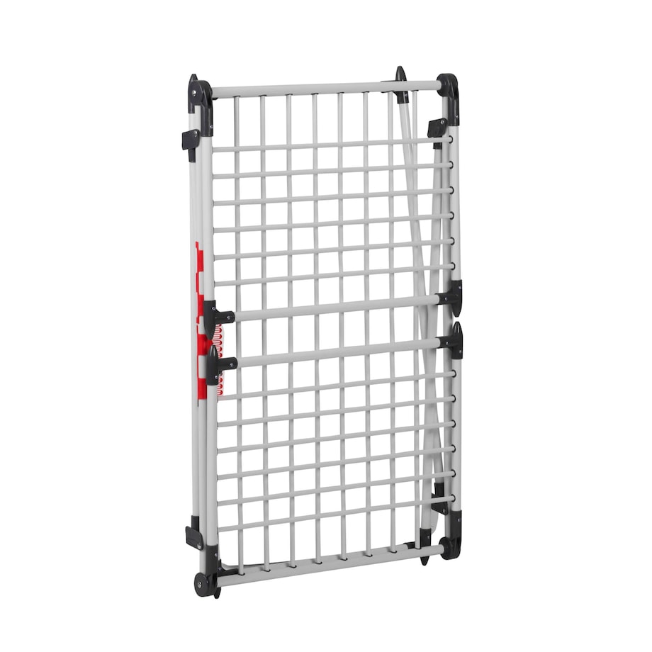 Suszarka na pranie do ubrań bielizny stojąca rozkładana 19m Massido Debora biała