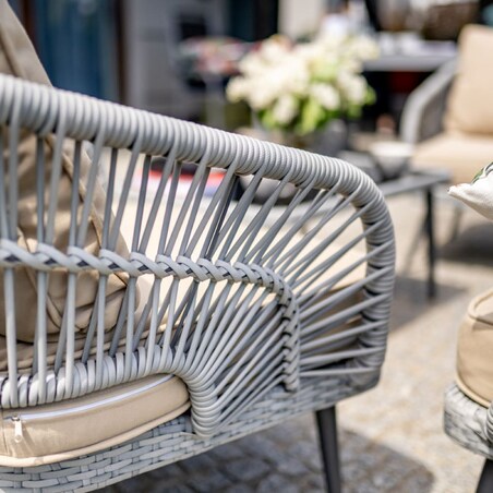 RATTANOWE MEBLE OGRODOWE NOVA DLA 5 OSÓB